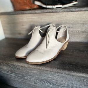 Kelsi Dagger Leather Cutout Booties